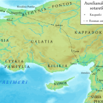 Ruta de las campañas de Aureliano en Palmira (272)